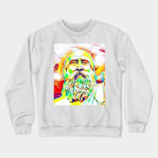 Diogenes Colourful Portrait | Diogenes Artwork 11 Crewneck Sweatshirt